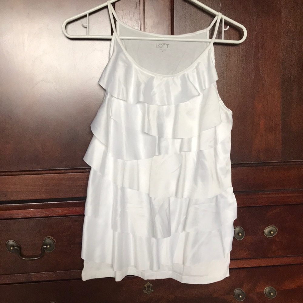 white tank top